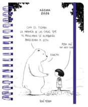 Portada Agenda anual semanal 2026 René Merino