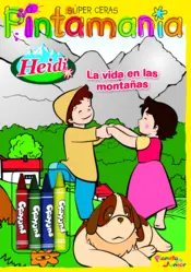 Portada Heidi. Pintamanía Súper Ceras