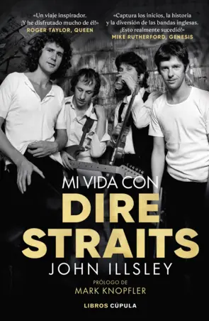 Portada Mi vida con Dire Straits. Edición tapa blanda