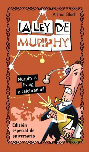 Portada La ley de Murphy. Murphy is living a celebration!