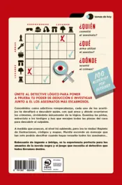Miniatura contraportada Murdle: Resuelve el crimen