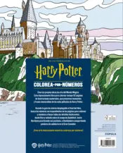 Miniatura contraportada Harry Potter: Colorea por números