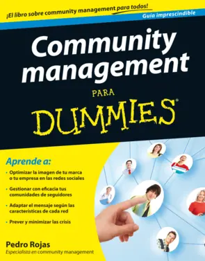 Portada Community management Para Dummies