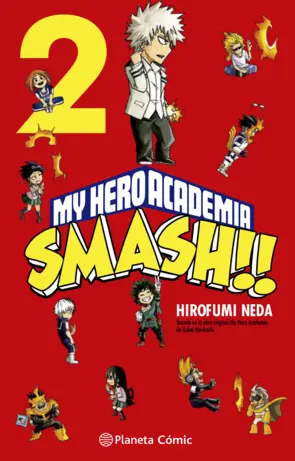 Portada My Hero Academia Smash nº 02/05
