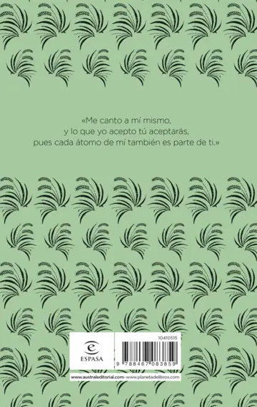 Contraportada Hojas de hierba
