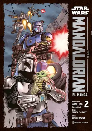 Portada Star Wars. The Mandalorian nº 02 (manga)