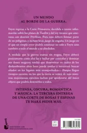 Miniatura contraportada Una corte de alas y ruina