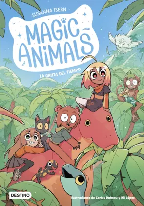 Portada Magic Animals 12. La gruta del tiempo