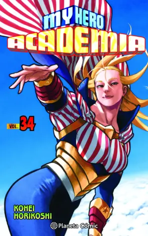 Portada My Hero Academia nº 34