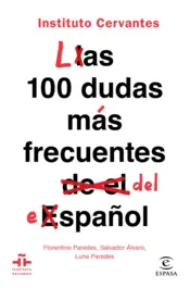 Portada Las 100 dudas más frecuentes del español