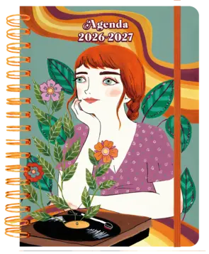 Portada Agenda escolar semanal 2026-2027 María Hesse