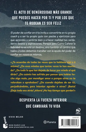 Contraportada El poder de confiar en ti