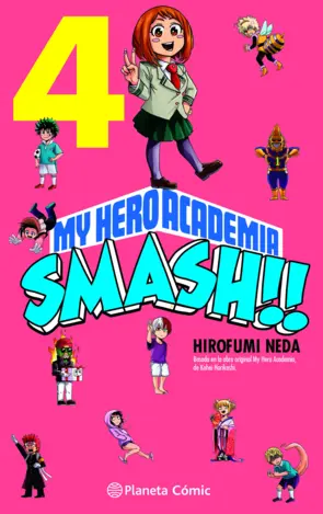 Portada My Hero Academia Smash nº 04/05