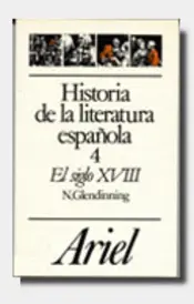 Portada Historia de la literatura española, 4. El siglo XVIII