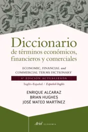 Portada Diccionario de términos económicos, financieros y comerciales