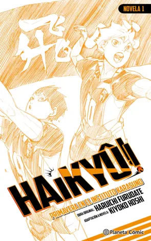 Portada Haikyû!! (Novela) nº 01