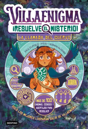 Portada Villaenigma. Resuelve el misterio 2. La llamada del cuervo