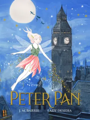 Portada Peter Pan (edición especial con cantos tintados)