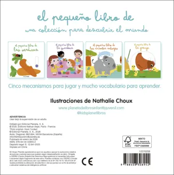 Contraportada El pequeño libro del océano