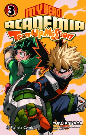 Portada My Hero Academia Team Up Mission nº 03