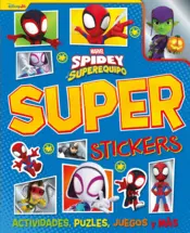 Portada Spidey y su superequipo. Superstickers