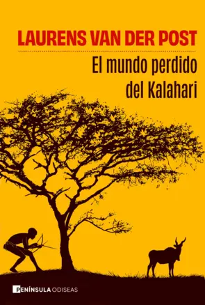 Portada El mundo perdido del Kalahari
