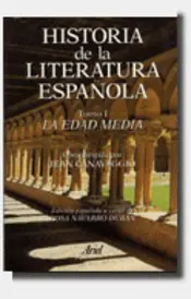 Portada Historia literatura española. La Edad Media