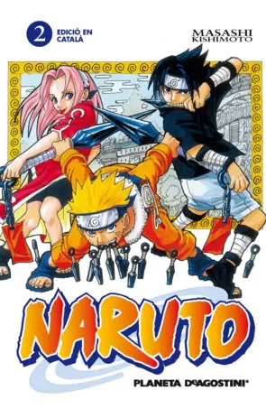 Portada Naruto Català nº 02/72