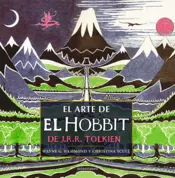 Portada El arte de El Hobbit de J. R. R. Tolkien