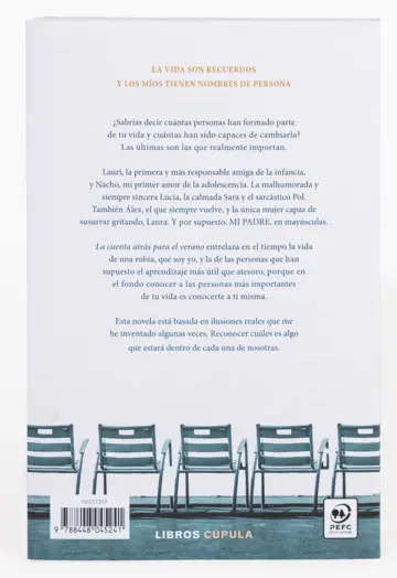 Contraportada La cuenta atrás para el verano. Edición Select