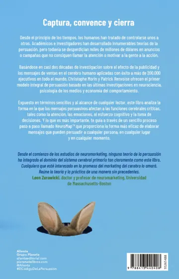 Contraportada El código de la persuasión