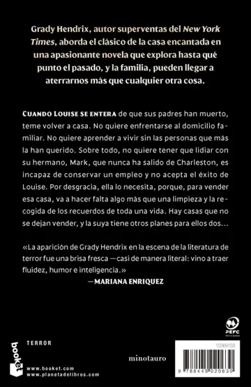 Contraportada Cómo vender una casa encantada