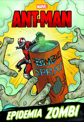 Portada Ant-Man. Epidemia zombi