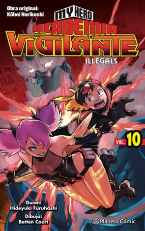 Portada My Hero Academia Vigilante Illegals nº 10/15