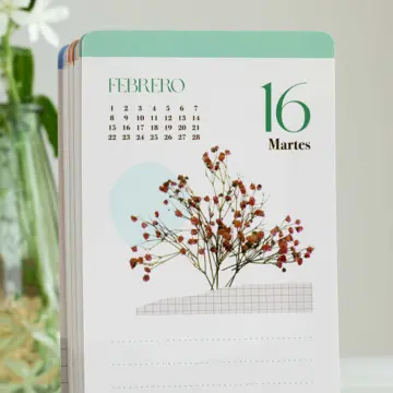 Imagen extra Calendario mesa de tarjetas 2027 - Defreds 3