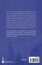 Miniatura contraportada Las tres heridas