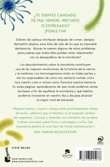 Contraportada ¡Es la microbiota, idiota!