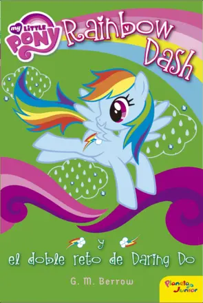 Portada My Little Pony. Rainbow Dash y el doble reto de Daring Do