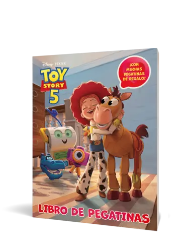 Portada Toy Story 5. Libro de pegatinas