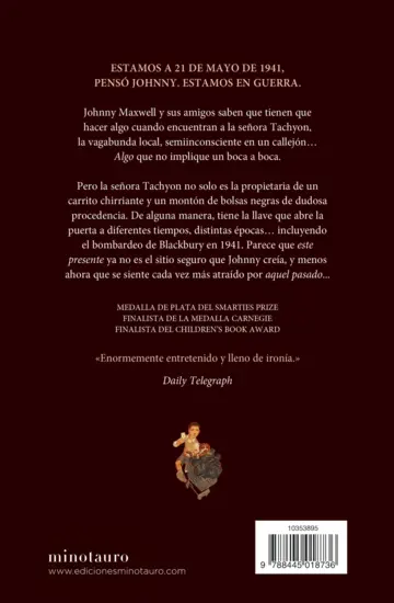 Contraportada Trilogía Johnny Maxwell nº 03/03 Johnny y la bomba