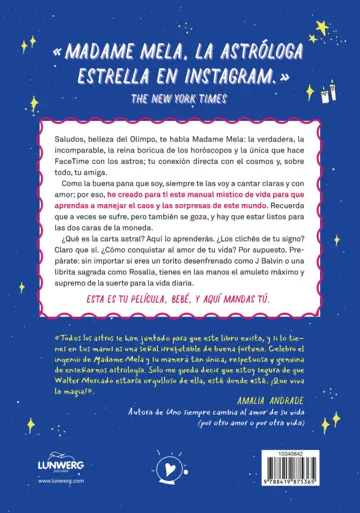 Contraportada No eres tú, es el cosmos