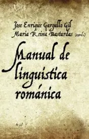 Portada Manual de lingüística románica