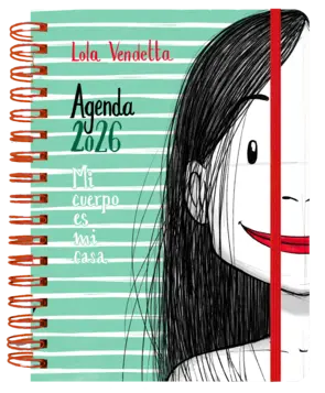 Portada Agenda anual semanal 2026 Lola Vendetta