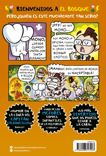 Contraportada Boni vs. Mono 7. Boni vs. Mono y el caos en el multiverso