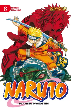 Portada Naruto nº 08/72