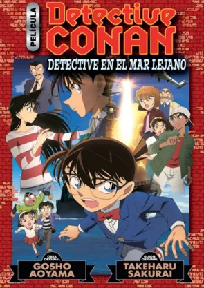 Portada Detective Conan Anime Comic nº 03 Detective en el mar lejano