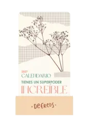 Portada Calendario mesa de tarjetas 2027 - Defreds