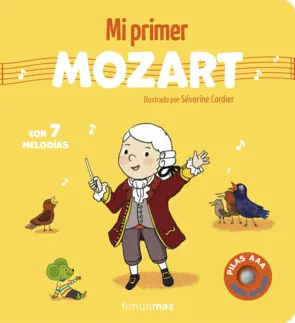 Portada Mi primer Mozart. Con 7 melodías