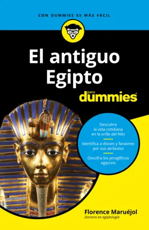 Portada El antiguo Egipto para Dummies