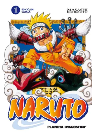 Portada Naruto Català nº 01/72